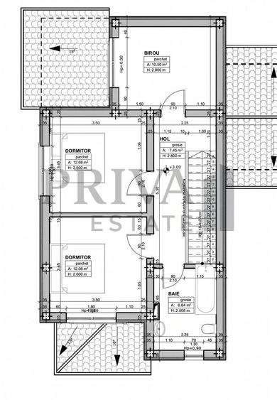 Duplex cu 4 camere cu Canalizare în Moșnița Nouă