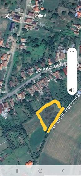 Teren de 2200 mp, în Mâsca
