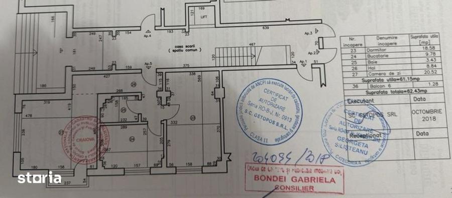 Apartament de vanzare, 61.50 mp, zona Brazda Liceul Peda - 2