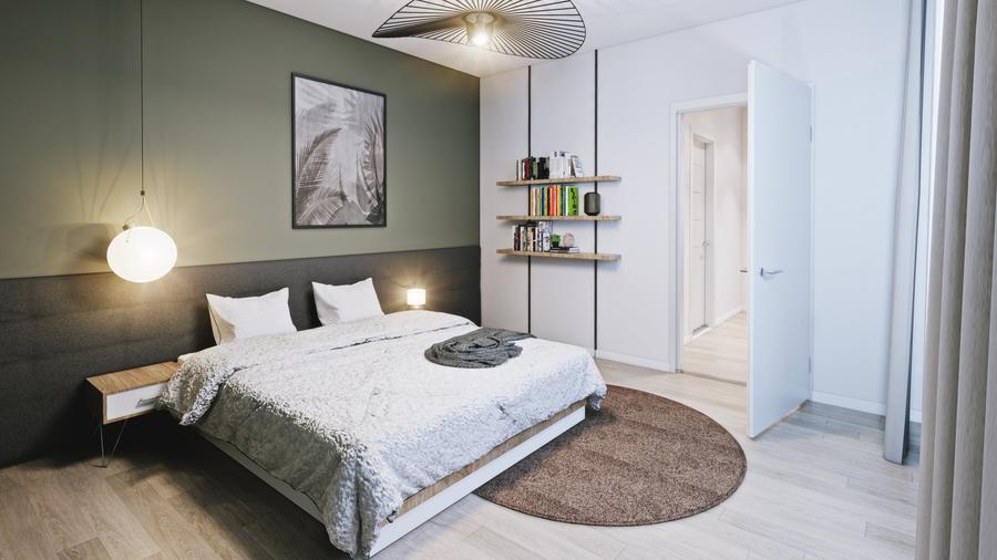 Penthouse cu 3 camere decomandat în Industriilor