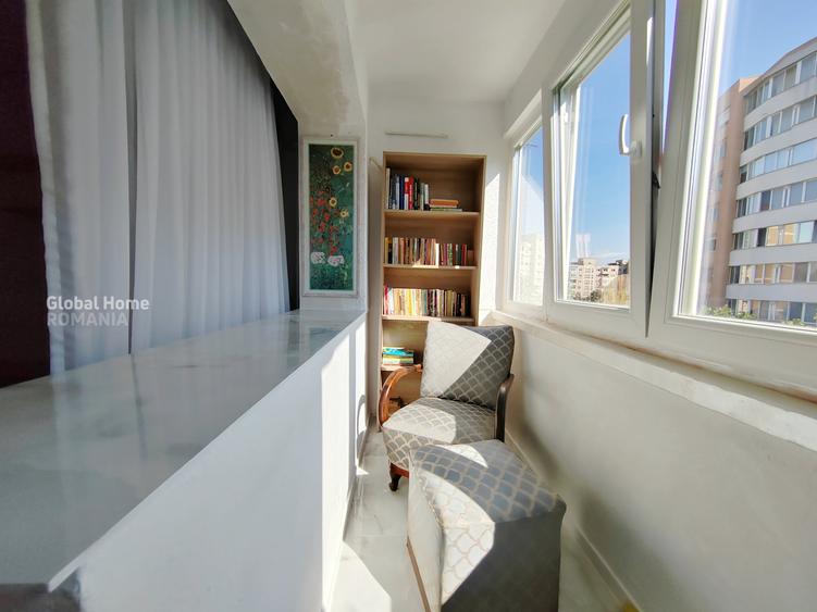 Apartament cu 3 camere circular, mobilat în Tineretului