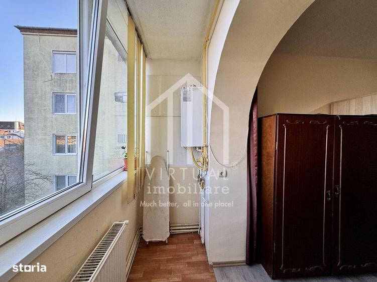 Apartament cu 3 camere, 2 balcoane, etaj 2/4, Terezian - 6