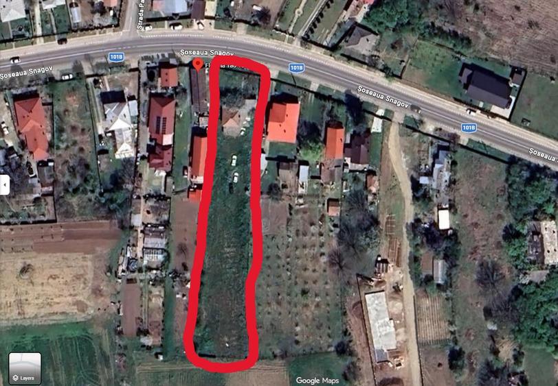 Teren în Snagov