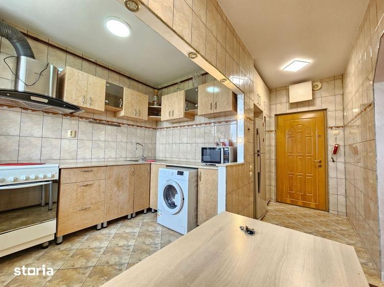 Apartament cu 2 camere semidecomandat, mobilat în Grivița