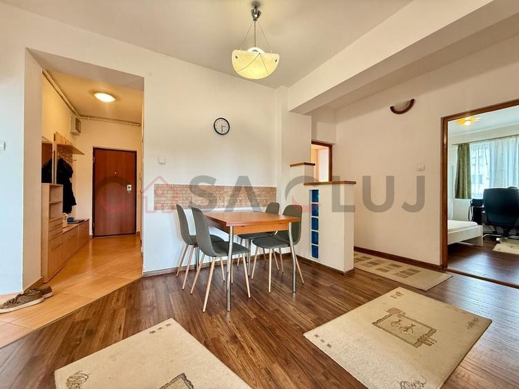 Apartament cu 4 camere semidecomandat, mobilat în Zorilor