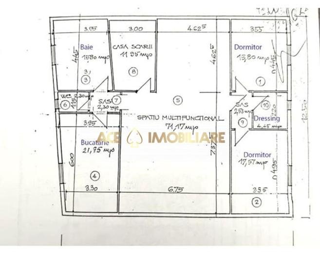 Apartament cu 3 camere semidecomandat, mobilat în Dorobanți