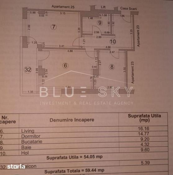 Apartament cu 2 camere în Energia