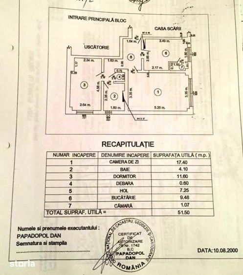 Apartament cu 2 camere decomandat în Vatra Luminoasă