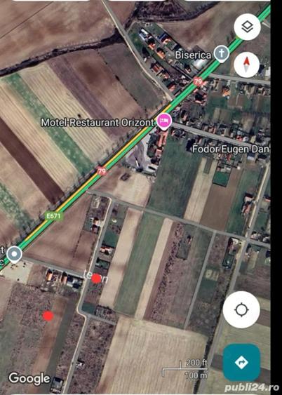 Teren de 603 mp, în Gepiu