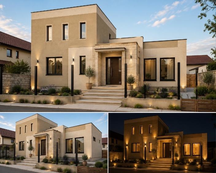 Casă individuală cu 4 camere cu Canalizare în Valu lui Traian