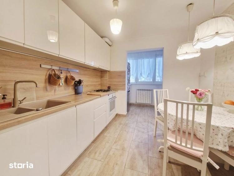Apartament cu 3 camere, mobilat în Pantelimon