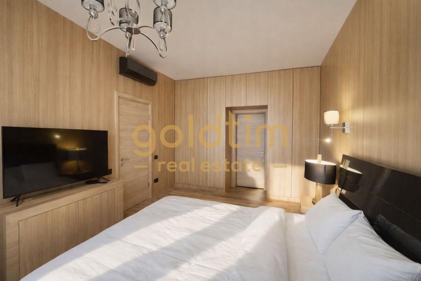 Apartament cu 4 camere semidecomandat, mobilat în Herăstrău