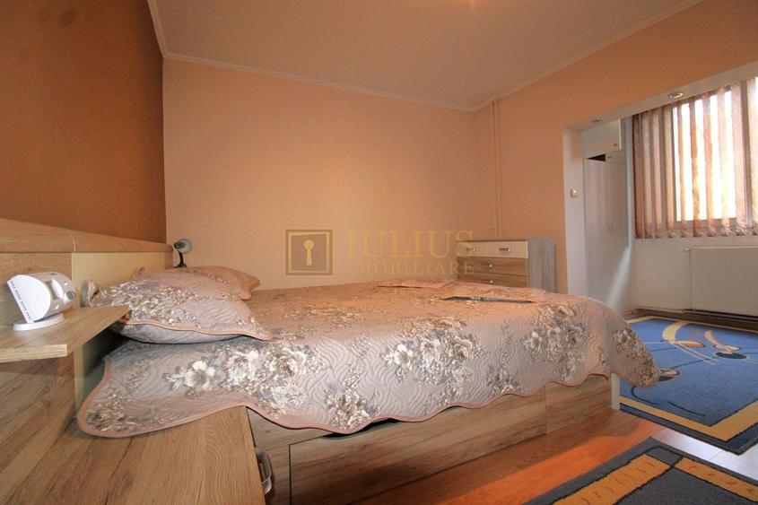Apartament cu 3 camere decomandat, mobilat în Lunei