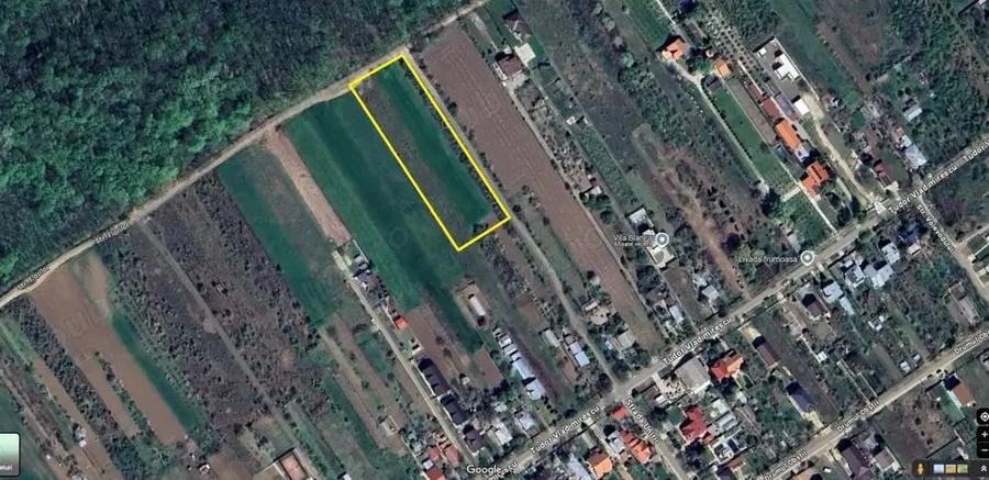 Teren de 3050 mp, în Ordoreanu