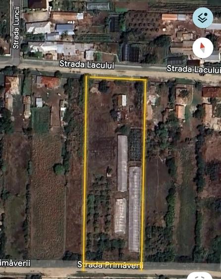 Teren de 5400 mp, în Cezieni