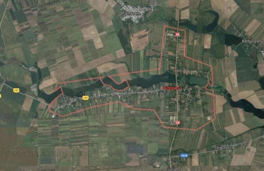 Teren Construcții intravilan de 21010 mp, în Crevedia