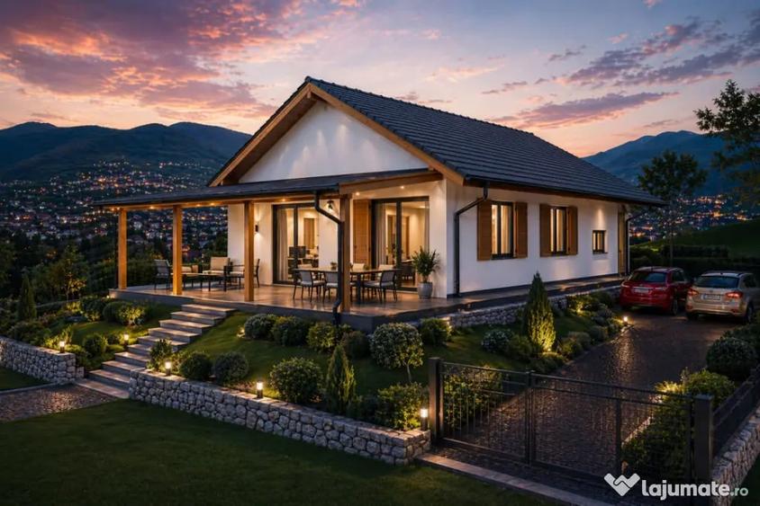 Casă cu 3 camere cu Teren 650 Mp în Central