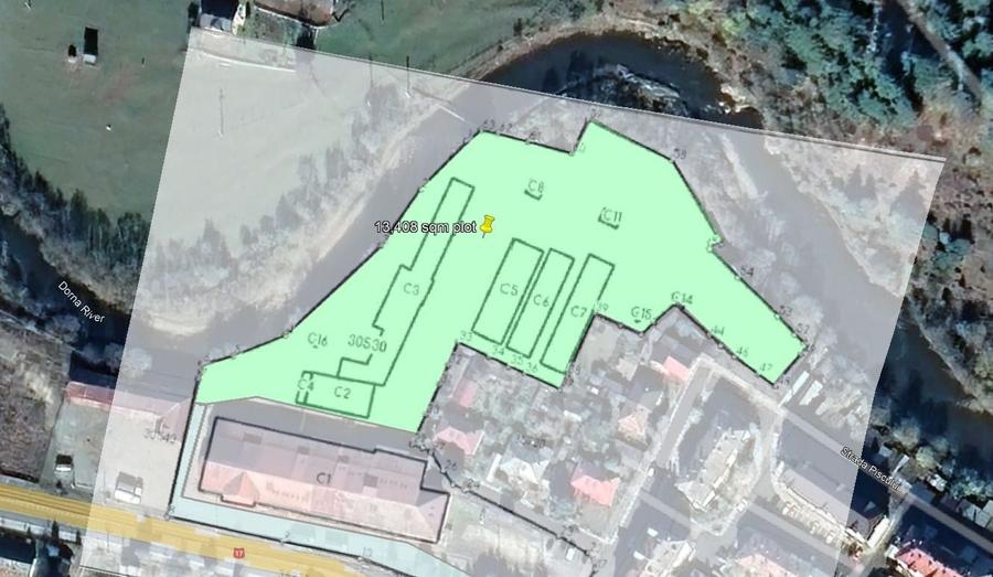 Spațiu industrial, de 12,077 mp, în Est