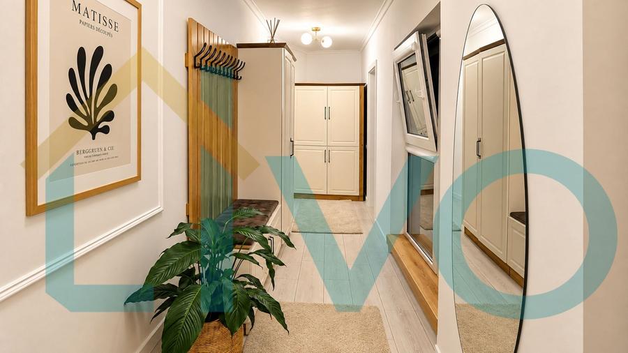 Apartament cu 2 camere semidecomandat, mobilat în Viilor
