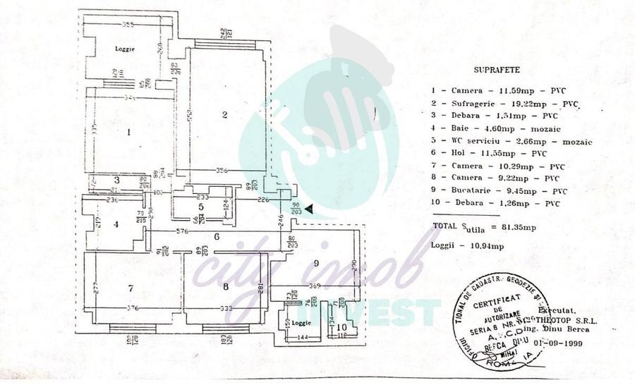 Apartament cu 4 camere decomandat în Mihai Bravu