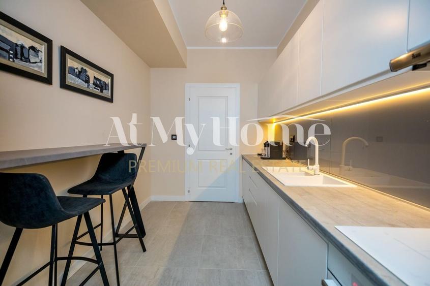 Apartament cu 4 camere decomandat, mobilat în Herăstrău