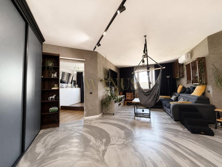Apartament cu 2 camere semidecomandat, mobilat în Florești