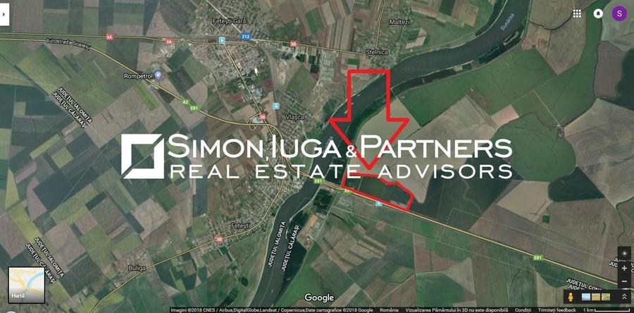 Teren agricol extravilan de 1120990 mp, în Stelnica