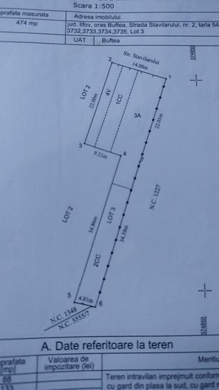 Teren intravilan Buftea-Flamanzeni - 1