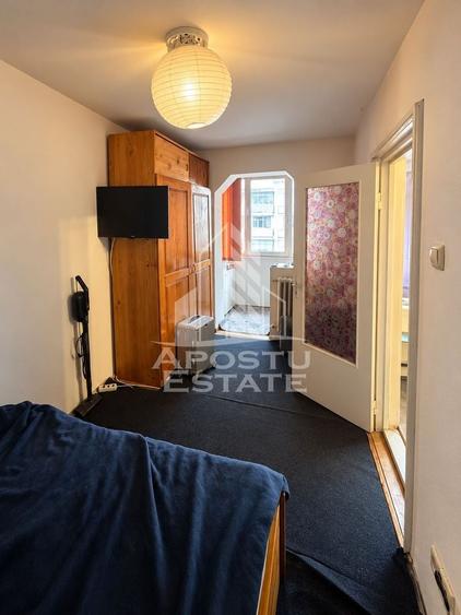 Apartament cu 2 camere nedecomandat în Dacia