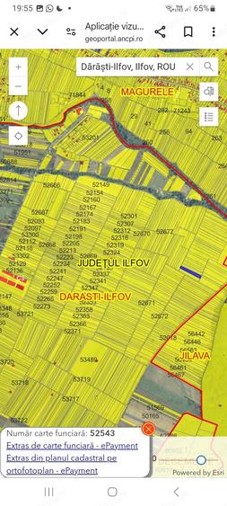 Teren de 2450 mp, în Dărăști-Ilfov