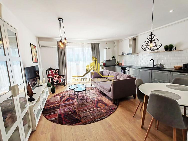Apartament cu 2 camere semidecomandat, mobilat în Calea Turzii