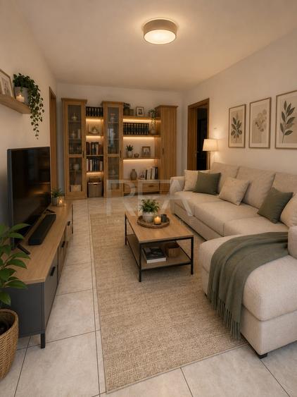 Apartament cu 3 camere decomandat, mobilat în Aviației