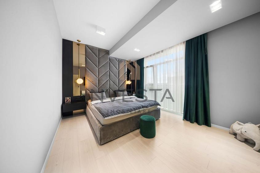 Penthouse cu 4 camere semidecomandat, mobilat în Gheorgheni
