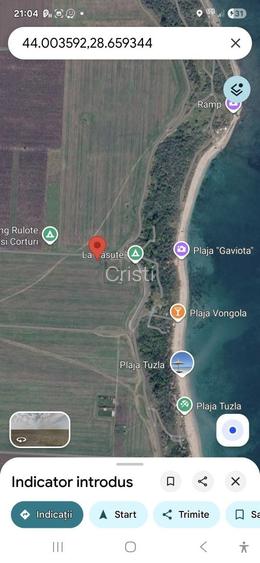 Teren tuzla la 150m de mare