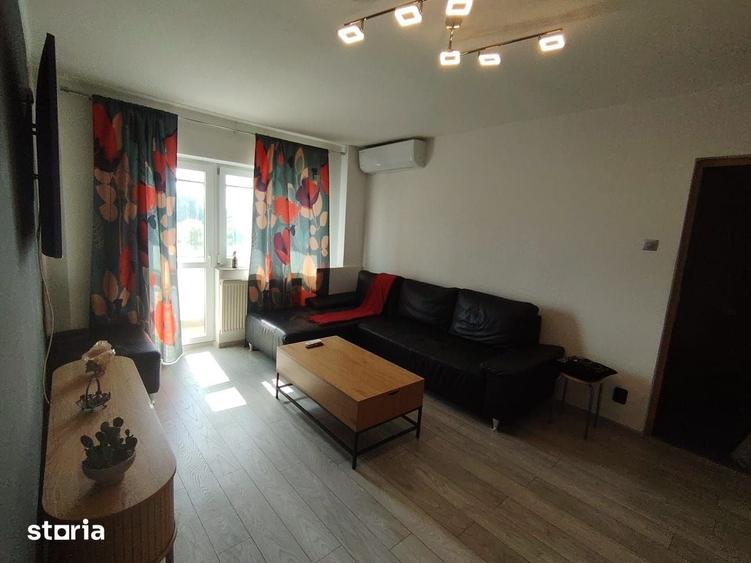 Apartament cu 2 camere semidecomandat în Tineretului