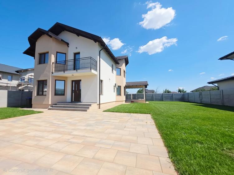 Casă individuală cu 5 camere cu Teren 550 Mp în Păuleștii Noi