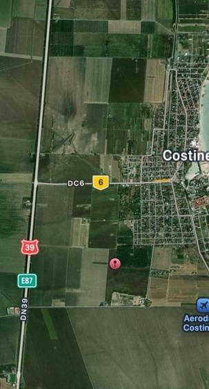Teren agricol extravilan de 500 mp, în Costinești