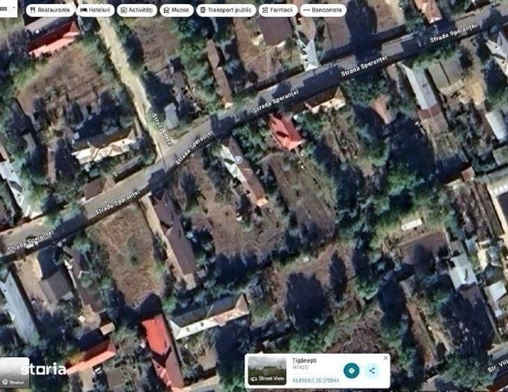 Casă cu 3 camere cu Teren 1676 Mp în Țigănești