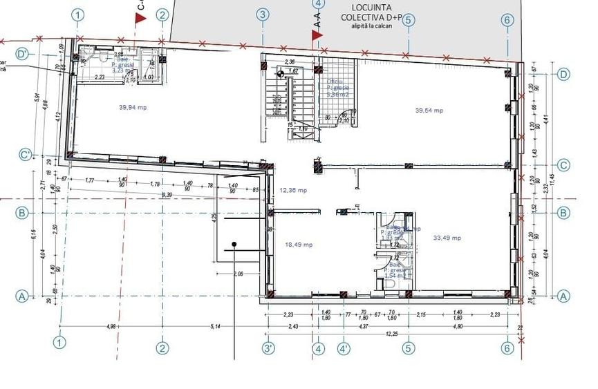 Spațiu comercial, de 560 mp, în Complex Studențesc