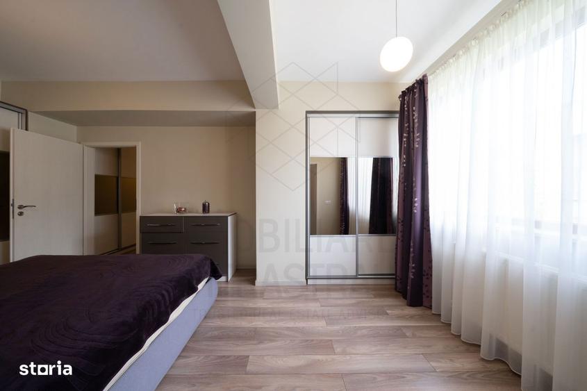 Apartament cu 4 camere decomandat, mobilat în Herăstrău