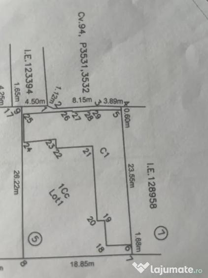 Casa ?i Teren 473 mp, Voluntari Str. Dulgherului, Deschidere Uria?a 18.85 m - 3