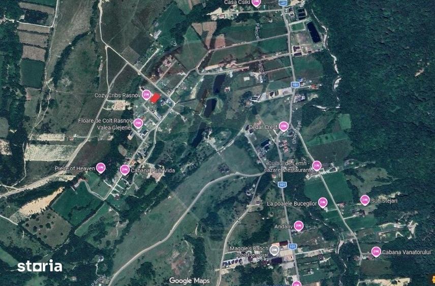 Teren de 1000 mp, în Glăjărie