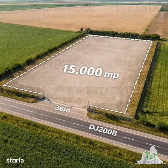 Teren de 15000 mp, în Balotești