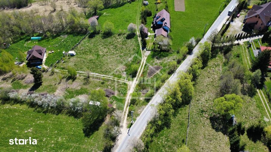 Teren de 2600 mp, în Bran