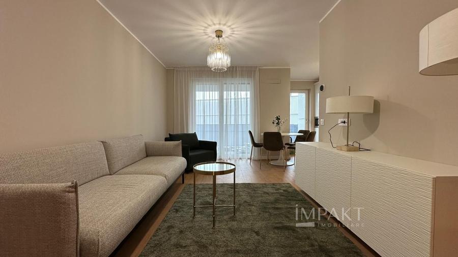 Apartament cu 2 camere semidecomandat, mobilat în Iris
