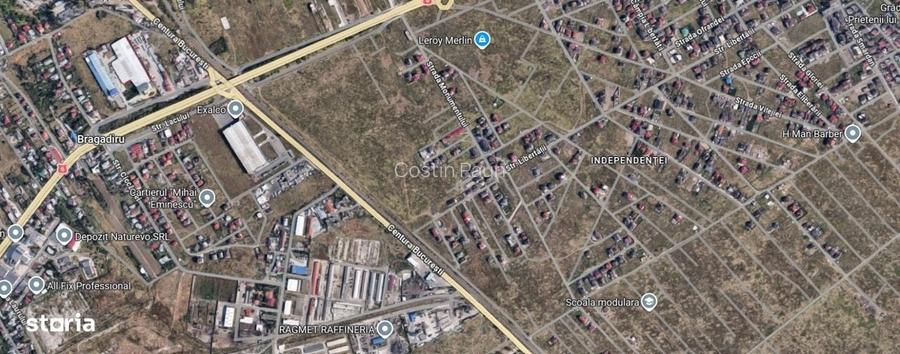 Terenuri de vanzare Soseaua de Centura, Bragadiru