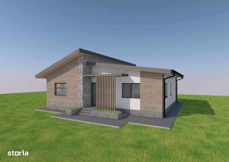 4 camere! 450 mp teren! Incalz in pard! Casa Valea Ursului - Vorovesti - 3