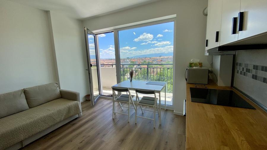 Apartament cu 2 camere semidecomandat, mobilat în Turnișor