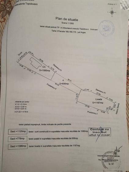 Casă cu 4 camere în Boțârcani