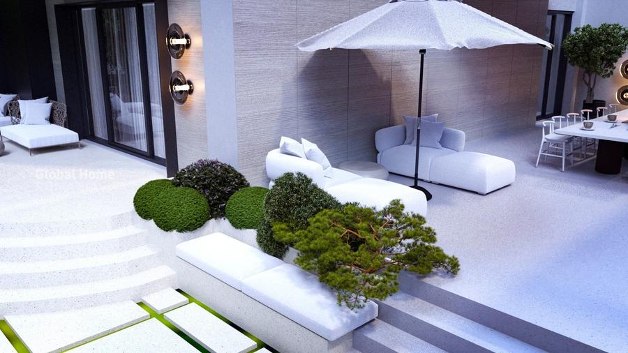 For Sale | Apartament 187 mp  | Curte 175 mp | Garaj | Floreasca - 19